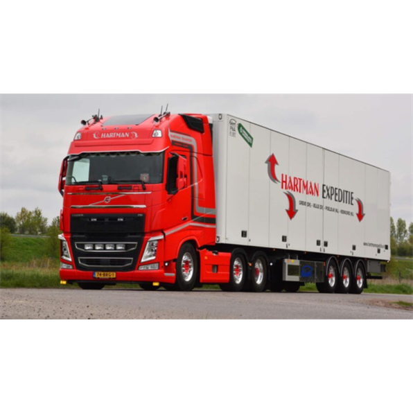 Volvo FH4 Globetrotter XL Reefer Trailer Hartman Expeditie' - John